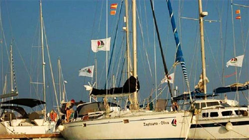 Las activistas irán a bordo de dos veleros “Mujeres rumbo a Gaza” inicia su viaje de lucha contra el bloqueo sionista